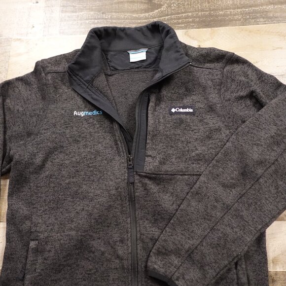 Columbia Sweater Weather Full Zip Jacket Men’s‎ Large Charcoal Gray - Picture 4 of 12